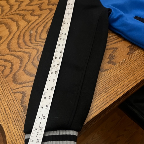 Detroit Lions NFL Team Apparel Quilt Lined Varsity Bomber Jacket Mens XL NWT - Picture 9 of 12